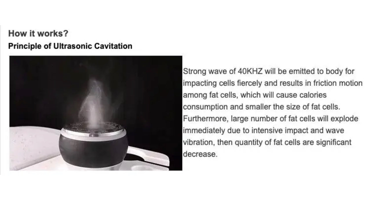 Ultrasonic Cavitation Machine